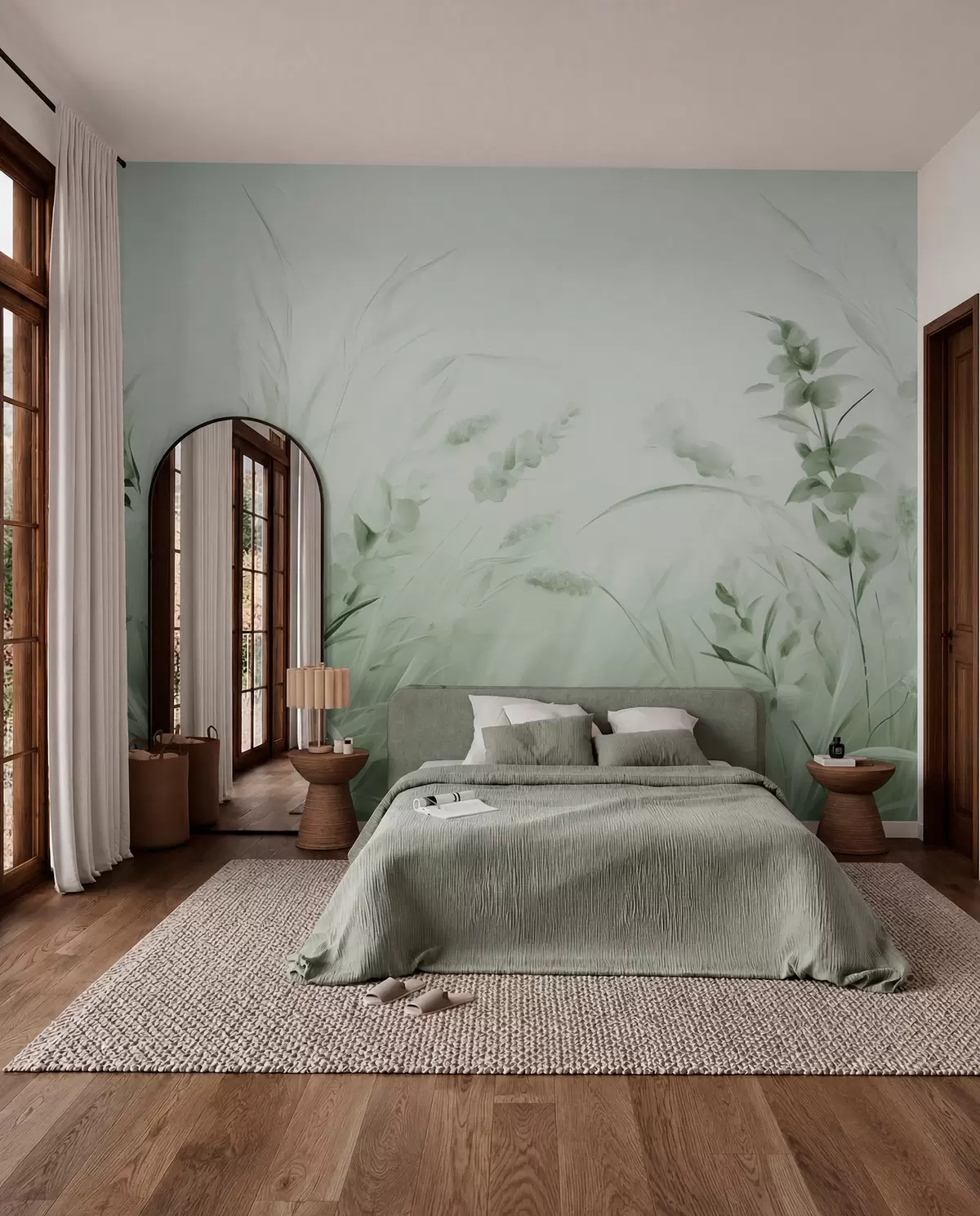 τοιχογραφίες Λιβάδι με λουλούδια w05913v1