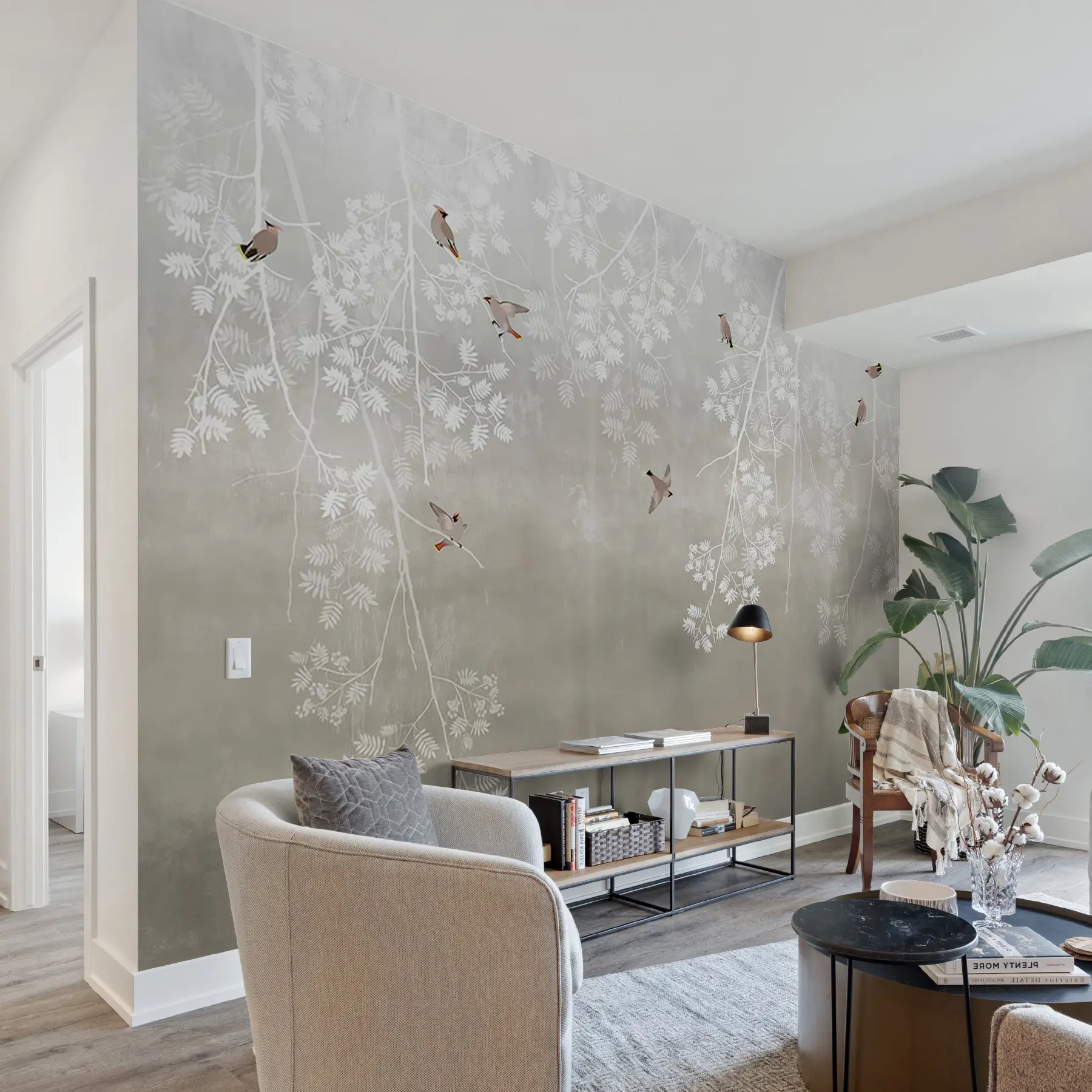 τοιχογραφίες Ατμόσφαιρα, φυτά και φύση u19485