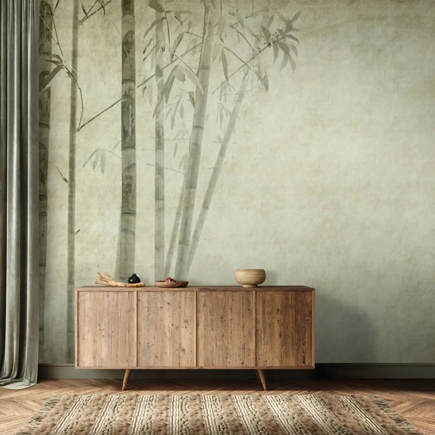 τοιχογραφίες Μινιμαλισμός Μπαμπού u72564