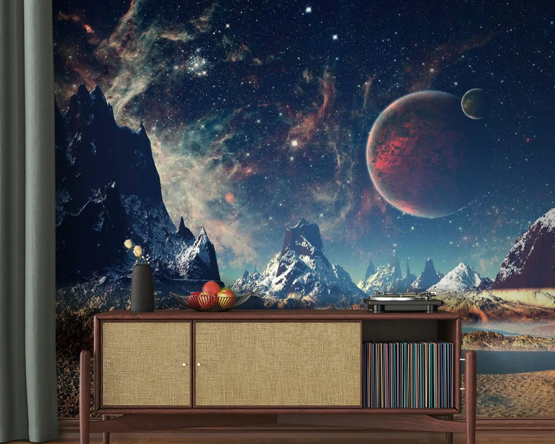 τοιχογραφίες Εξωγήινο τοπίο u55303