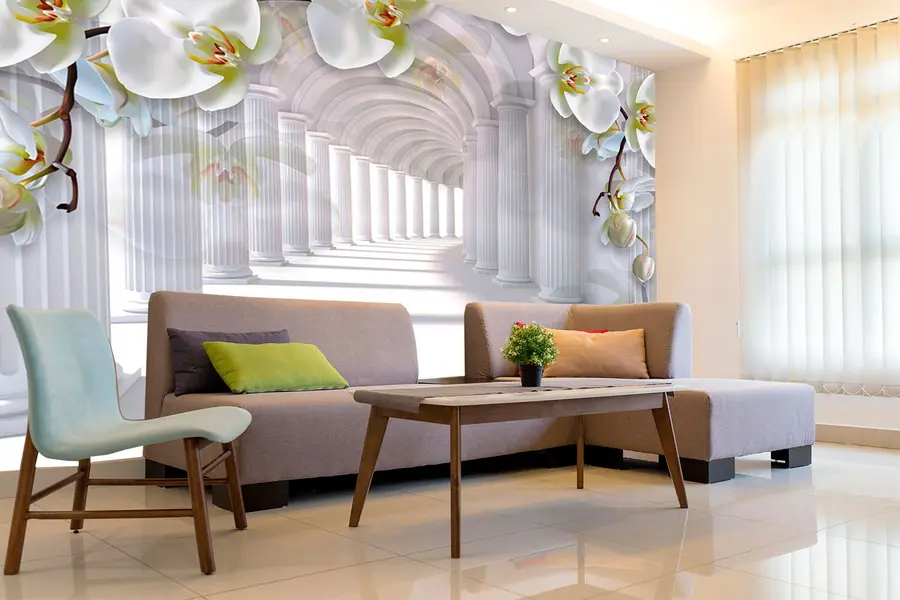 τοιχογραφίες Ορχιδέες στο τούνελ u93683