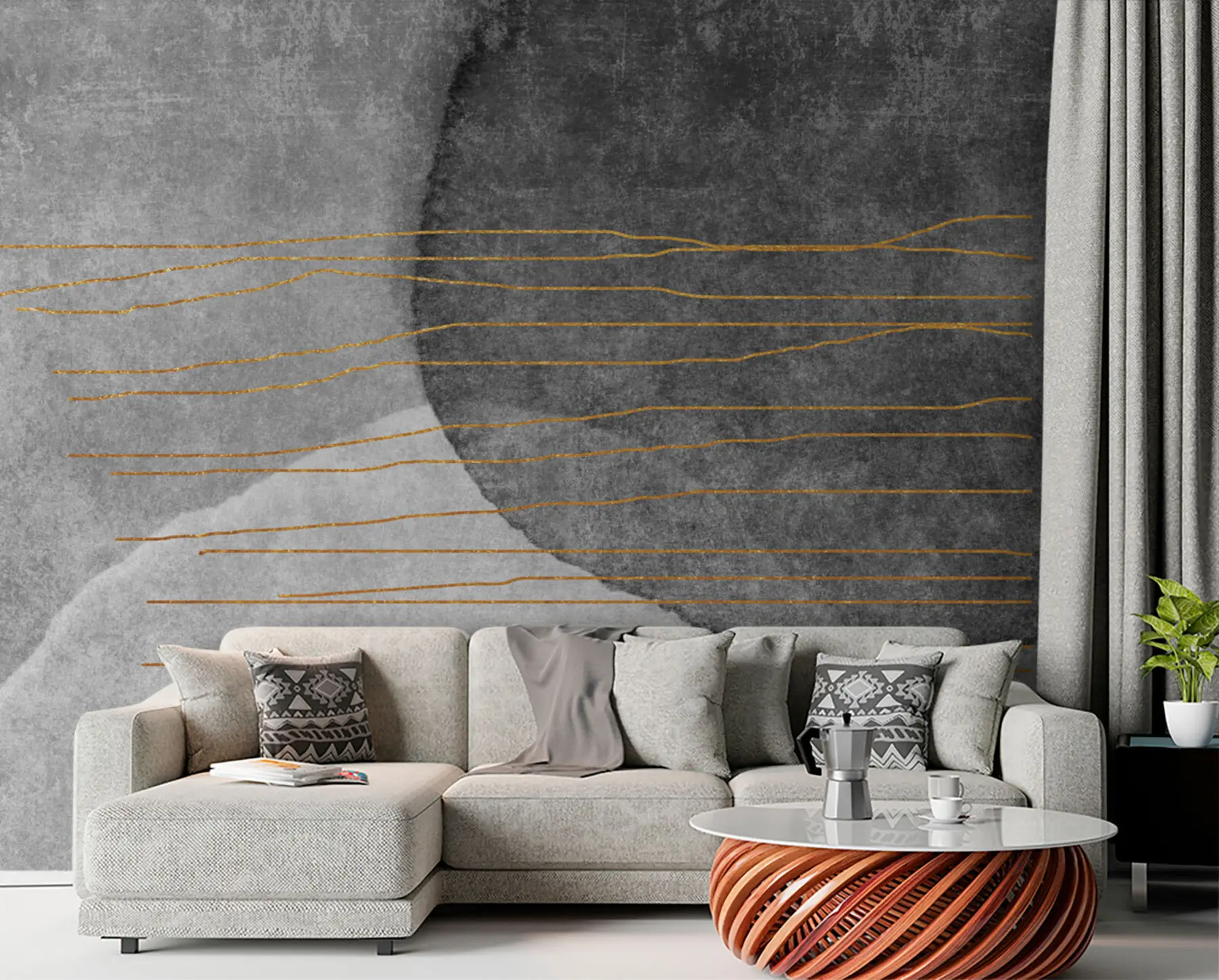 τοιχογραφίες Αφηρημένη τέχνη της ελαιογραφίας u78579