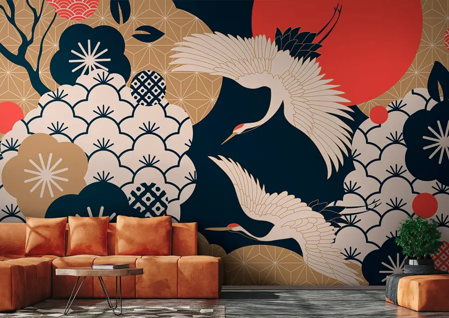 τοιχογραφίες Ιαπωνικός κήπος u68178