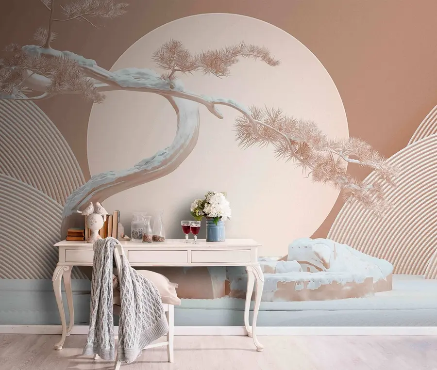 τοιχογραφίες Ιαπωνικός πέτρινος κήπος u68179