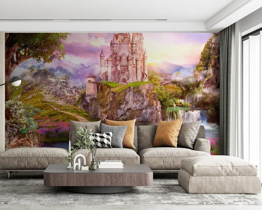 τοιχογραφίες Φυτό, ουρανός και σύννεφο u59924