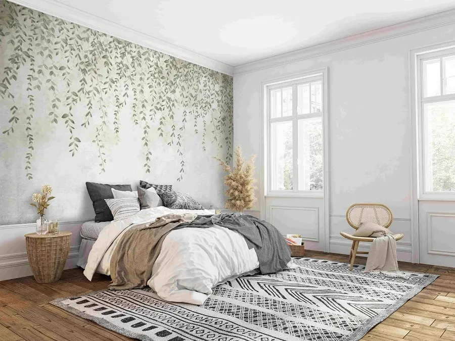 τοιχογραφίες Αμπέλια με φύλλωμα u71244