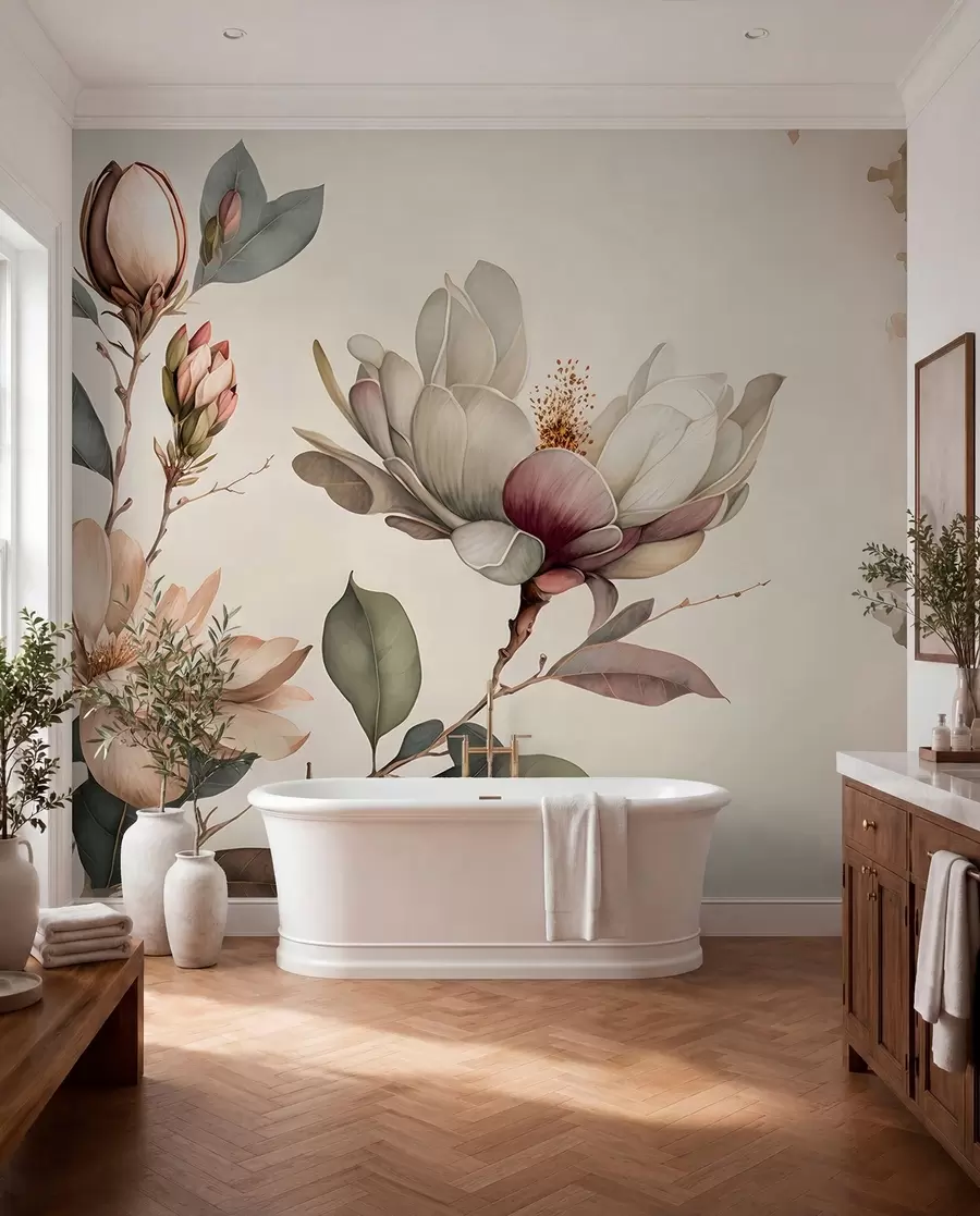τοιχογραφίες Εικονογράφηση Magnolia u93020
