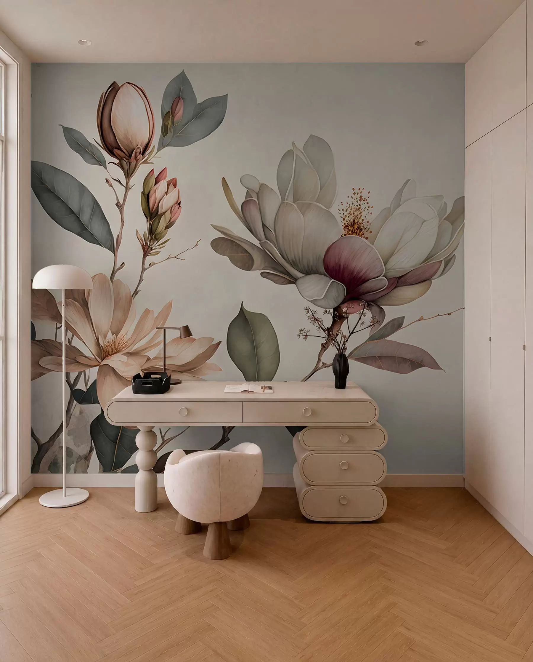 τοιχογραφίες Εικονογράφηση Magnolia u93020