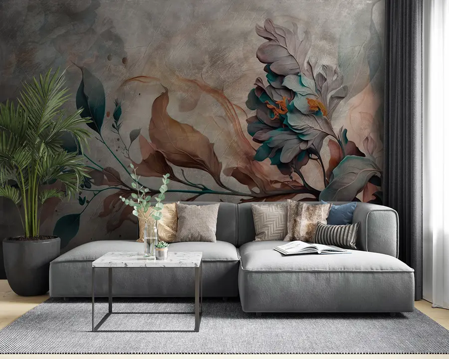 τοιχογραφίες Πανέμορφο υποκατάστημα χρωμάτων u93917