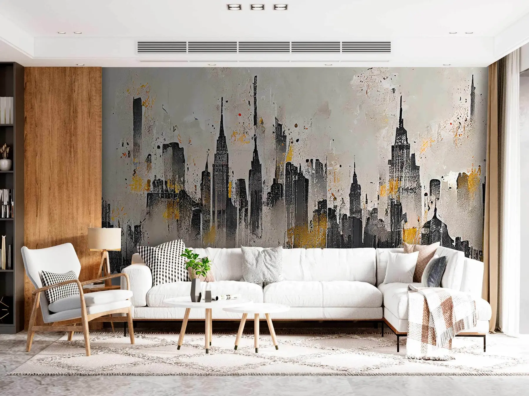 τοιχογραφίες grunge city u75797