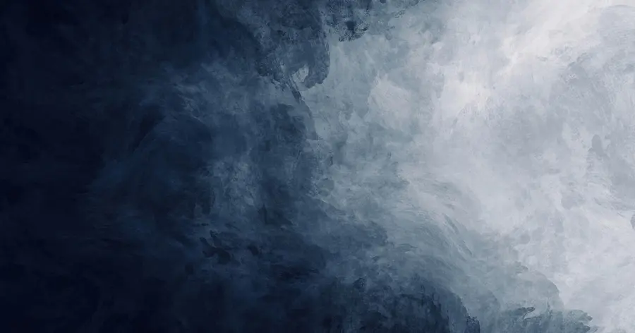 τοιχογραφίες Νερό, σύννεφο και γκρι u03136