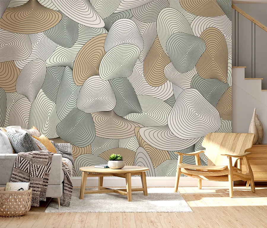 τοιχογραφίες σπειροειδές στολίδι u94475