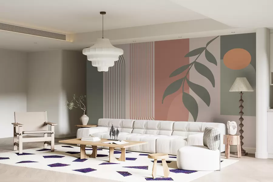 τοιχογραφίες Καμάρες και διακοσμητικά στοιχεία σε στυλ boho u94153