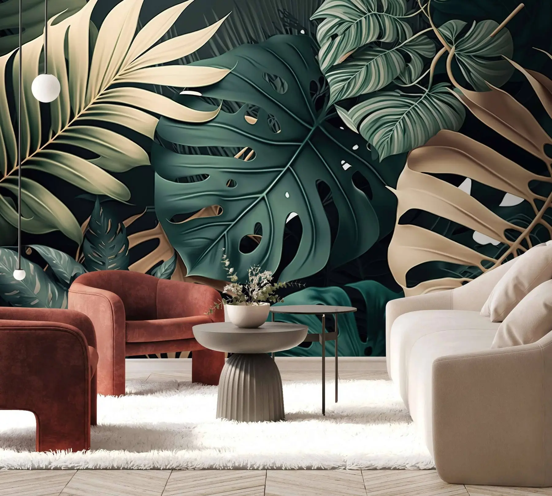 τοιχογραφίες Τροπικό μείγμα u75439