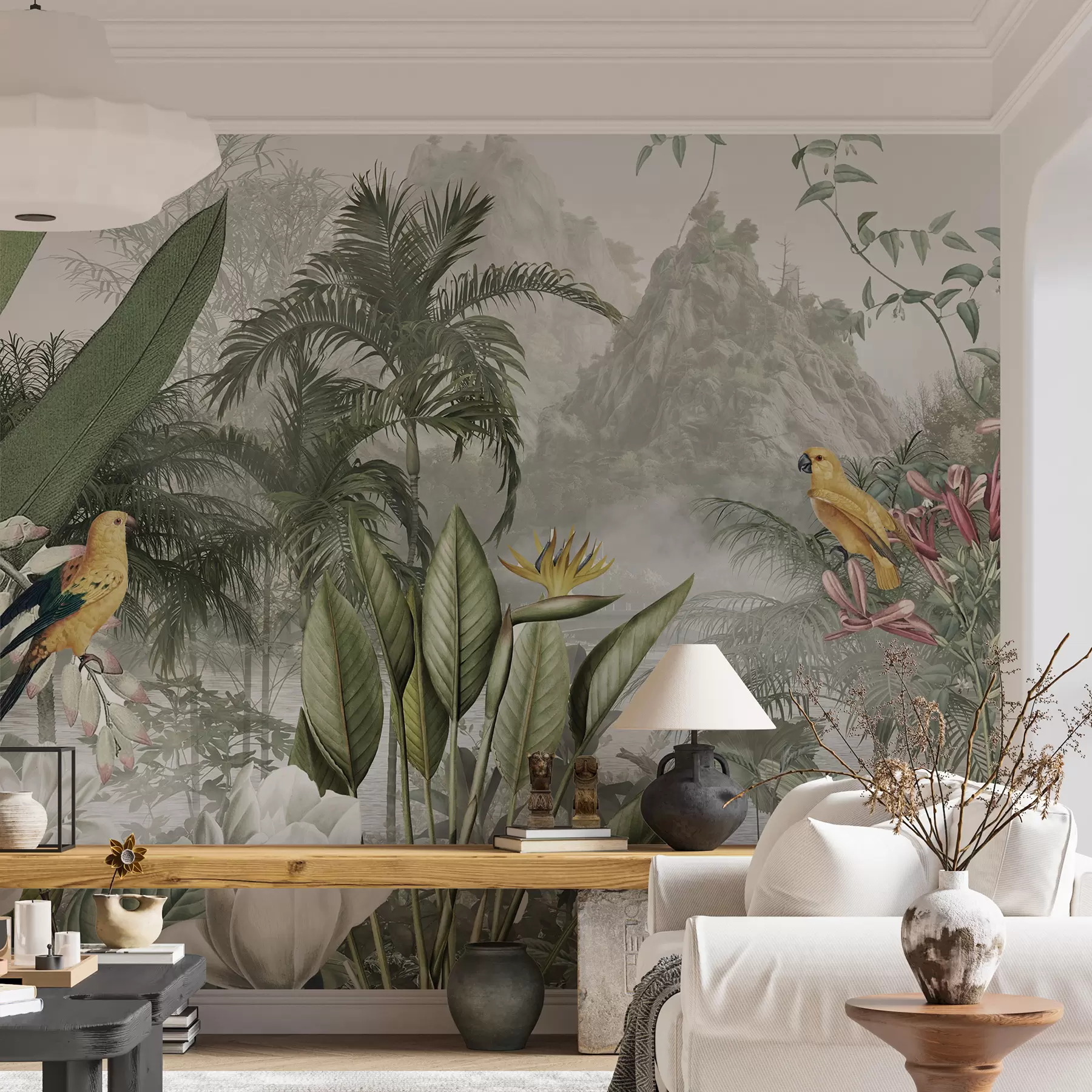 τοιχογραφίες τροπική ζούγκλα u95396