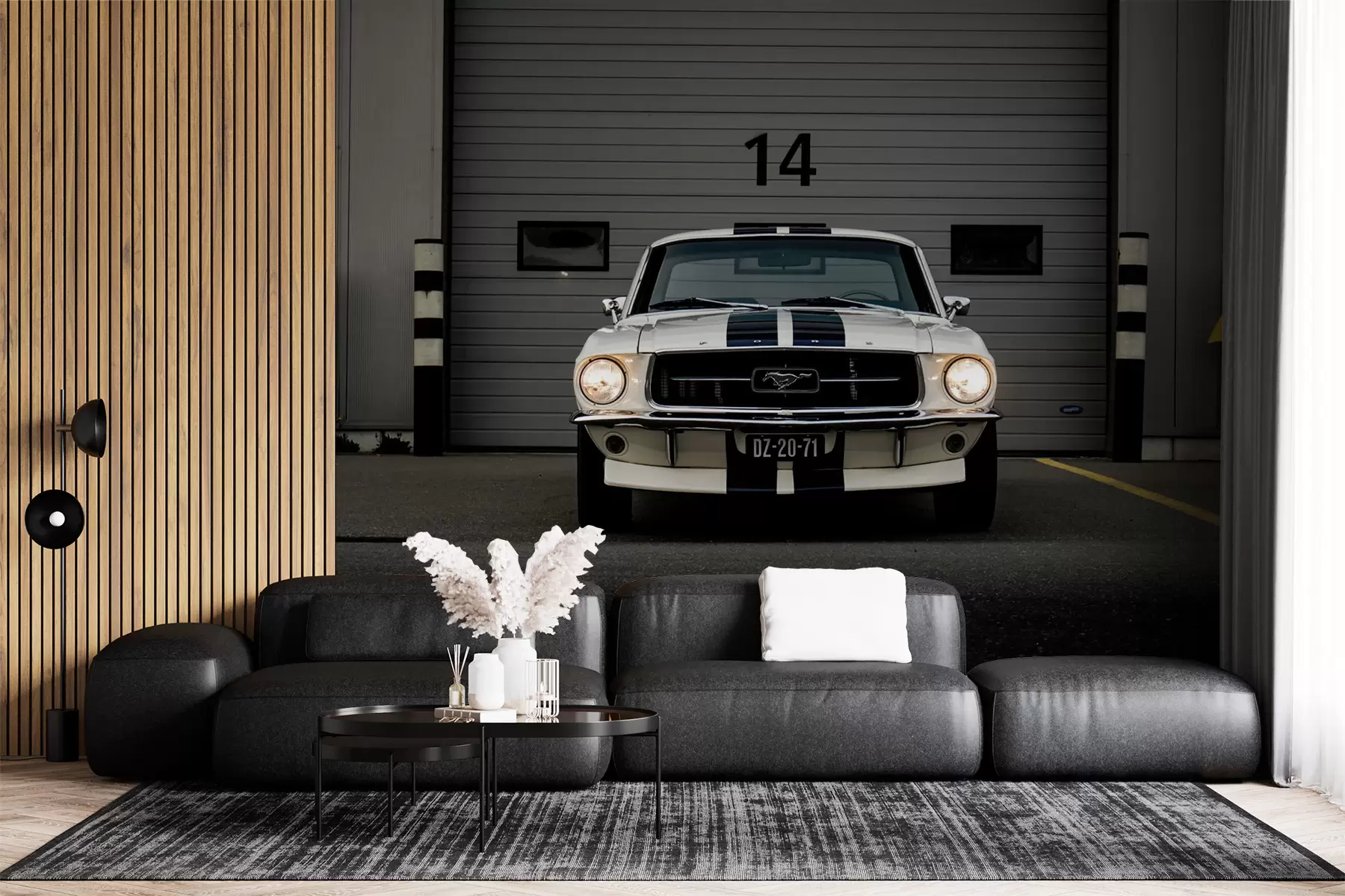 τοιχογραφίες Ford Mustang του 1970 u95536