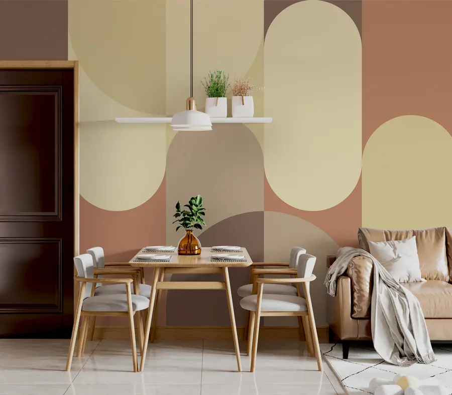 τοιχογραφίες Γεωμετρία Bauhaus u95870