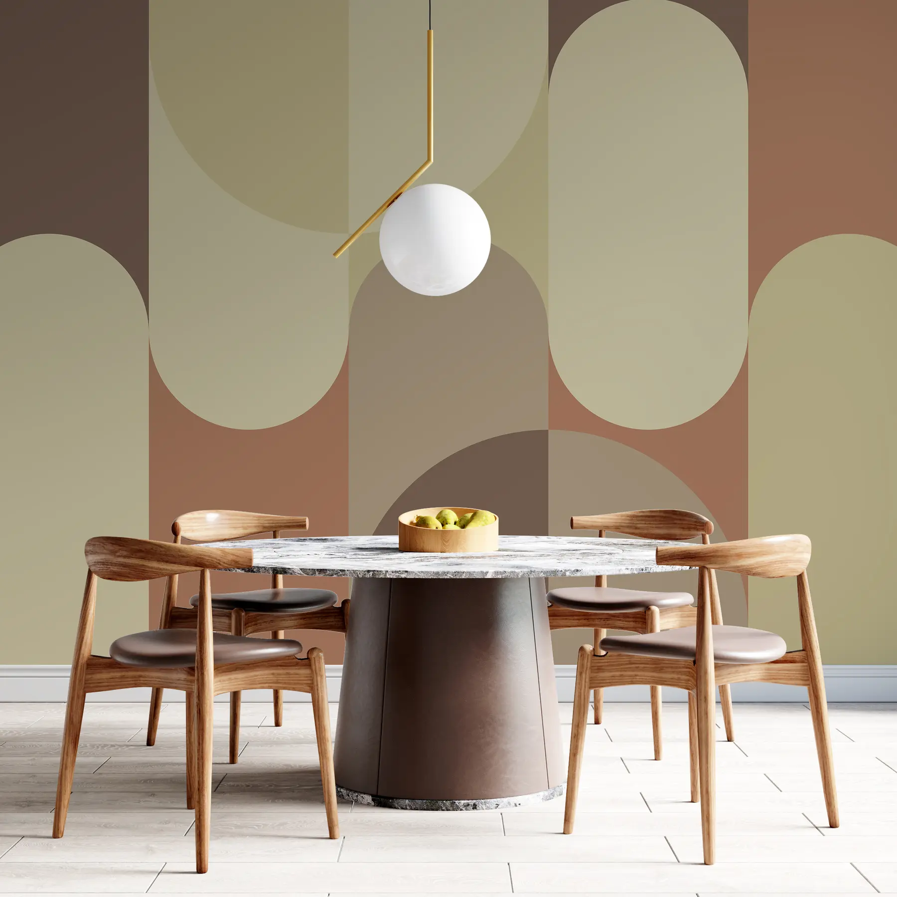 τοιχογραφίες Γεωμετρία Bauhaus u95870