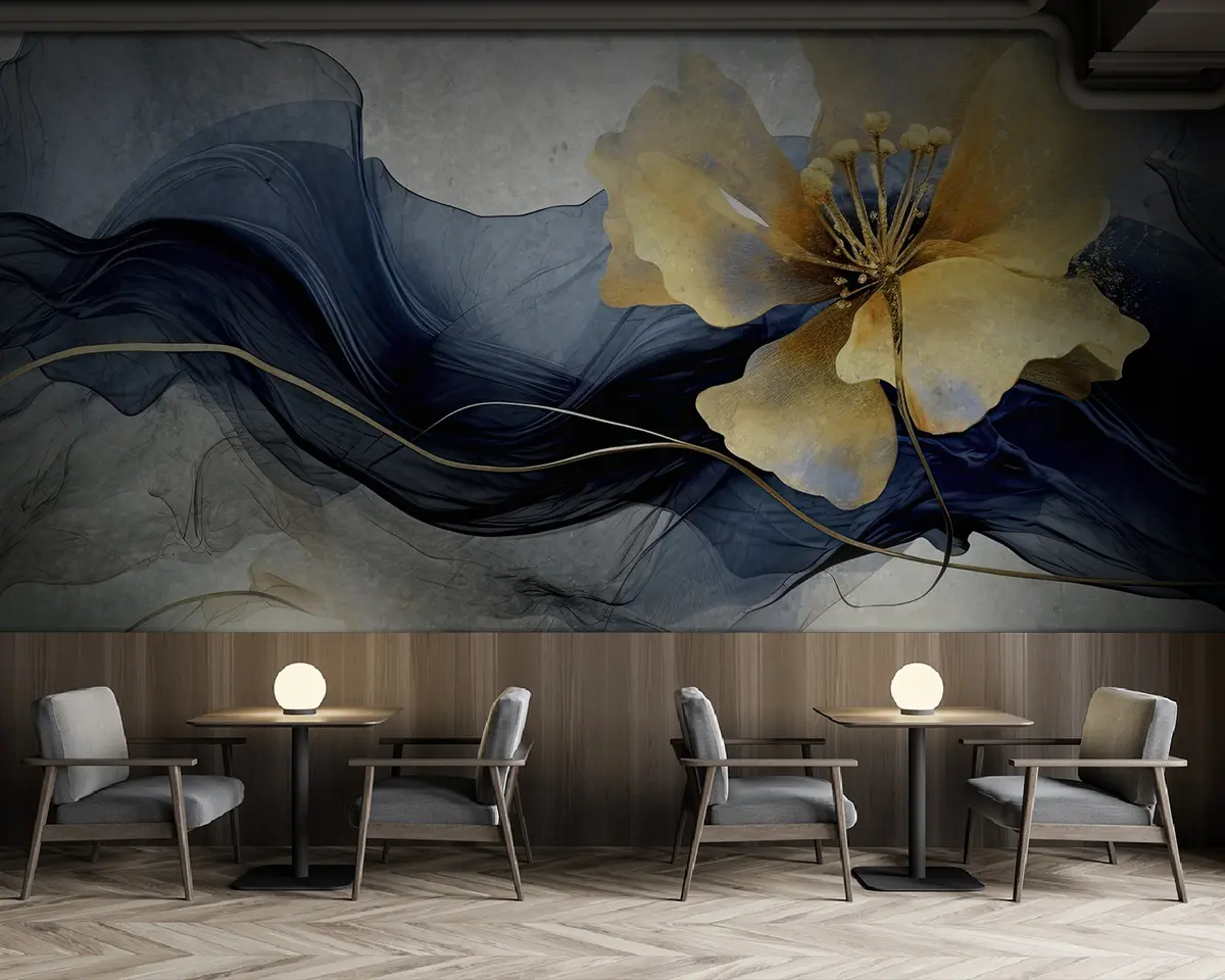 τοιχογραφίες Λουλούδι ακουαρέλας u95659