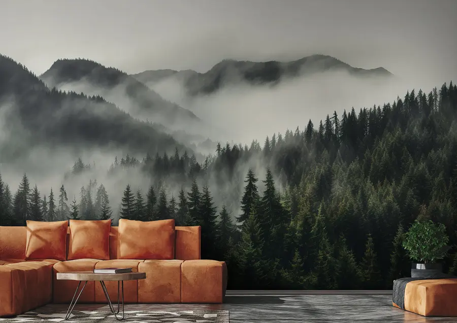 τοιχογραφίες Ορεινό τοπίο και ειρήνη u96027