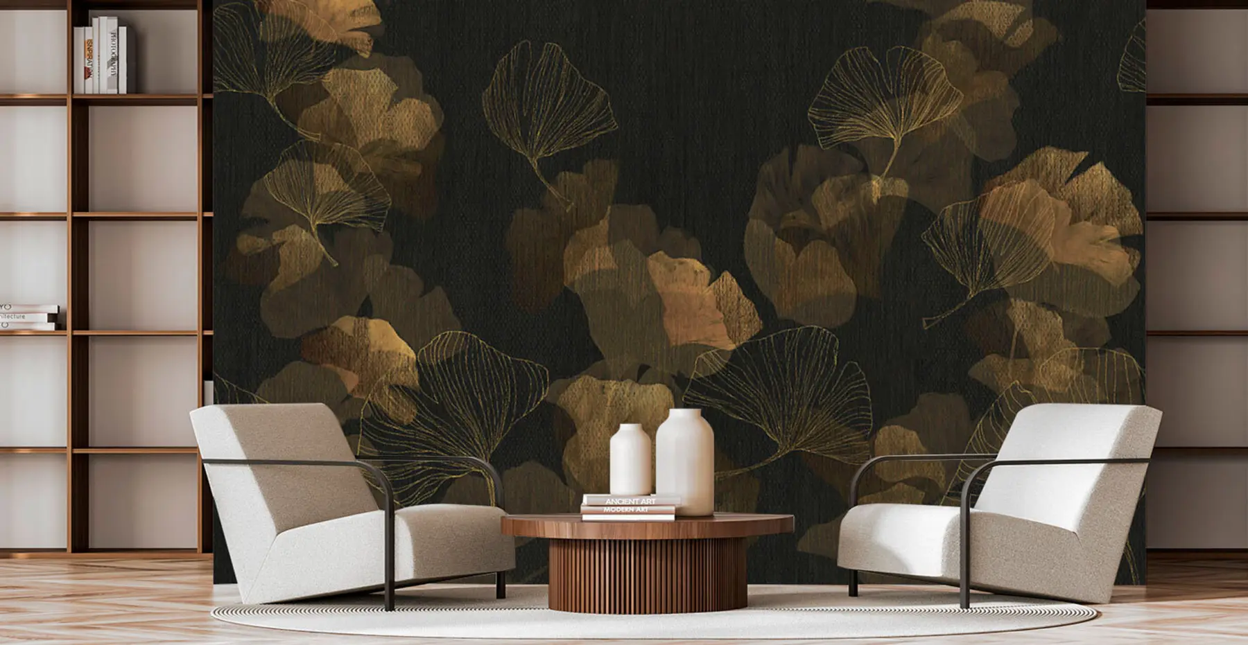 τοιχογραφίες Δημοφιλή φύλλα ginko u97142