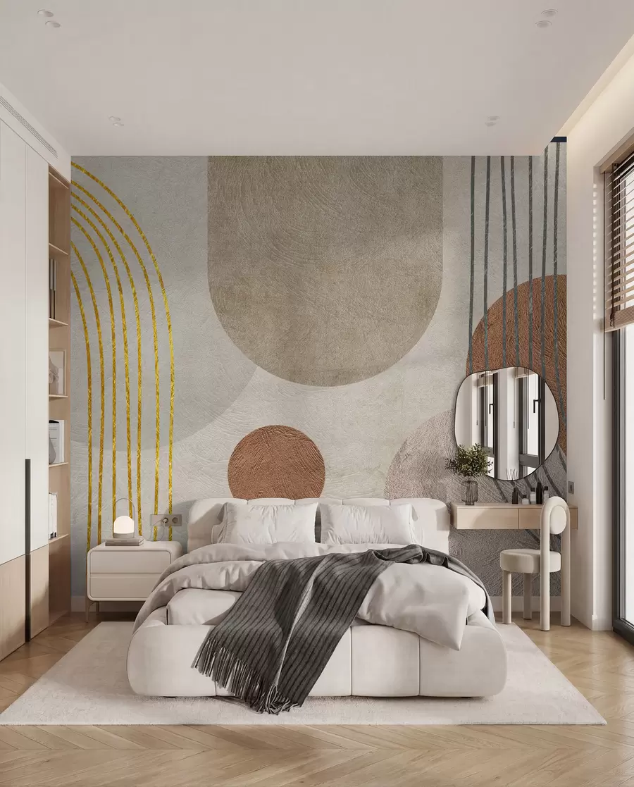 τοιχογραφίες Αφηρημένο boho μοτίβο u97255