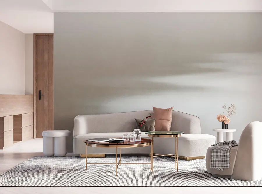 τοιχογραφίες Παραλία και θάλασσα, κομψός μινιμαλισμός και πατάρι u97452