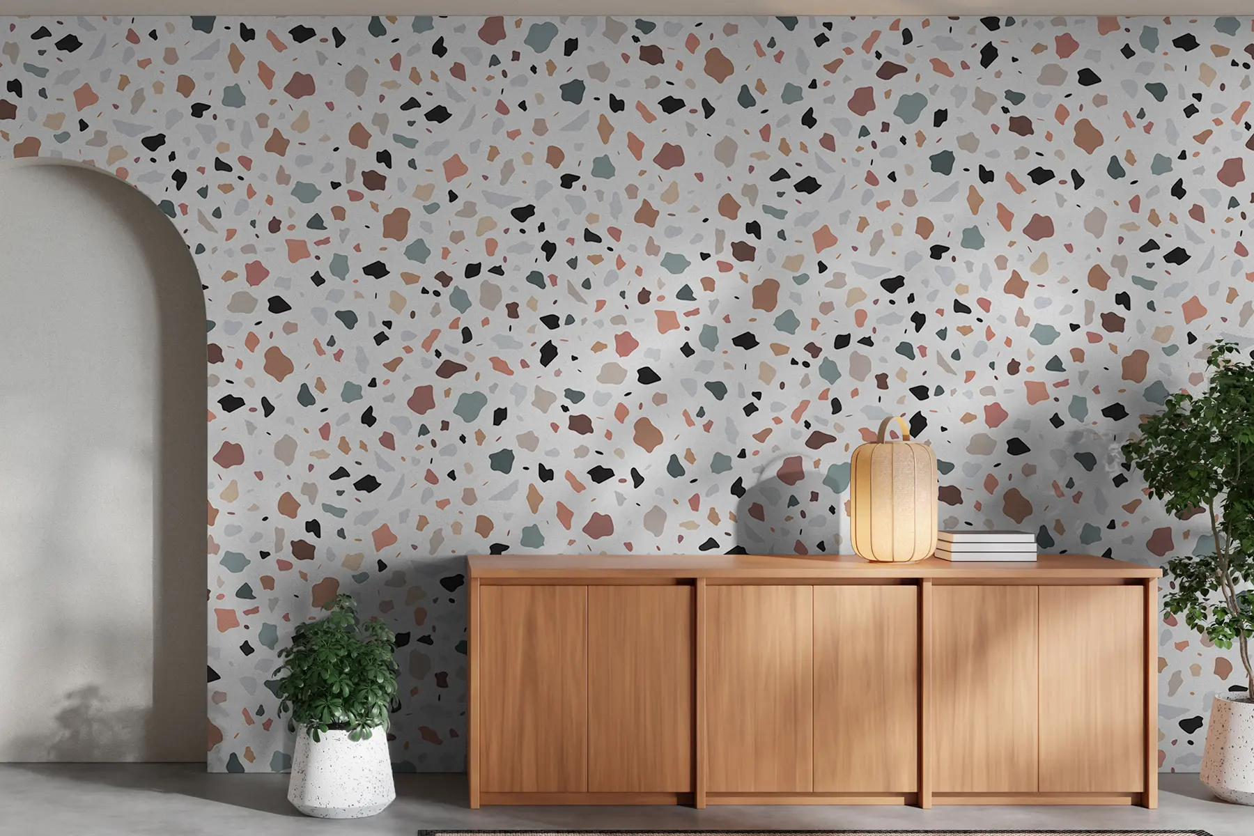 τοιχογραφίες Ψηφιδωτό Terrazzo u99671